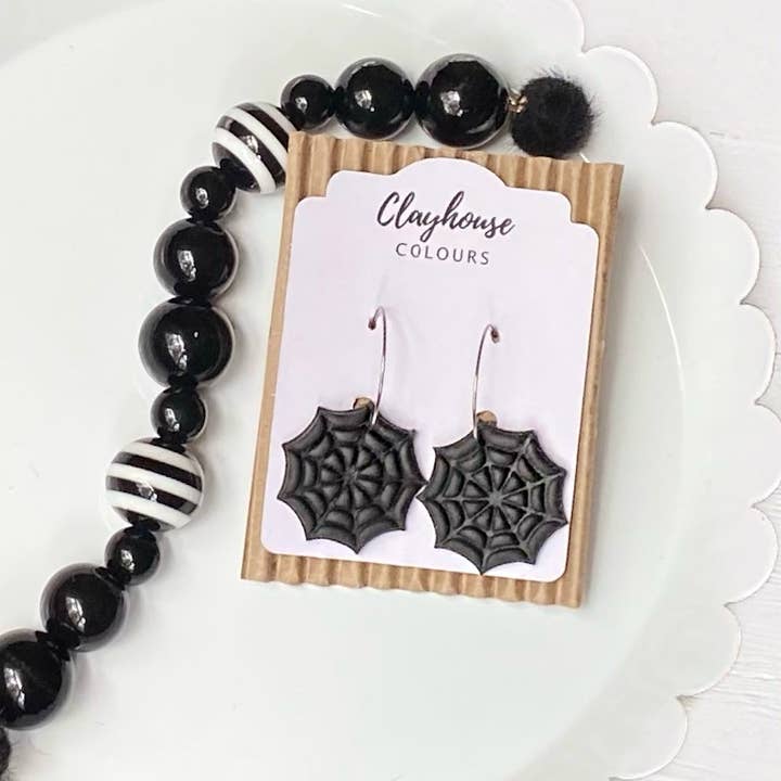 Clayhouse Colours - Wholesale Dangle Earrings - Spooky Season Clay Earrings