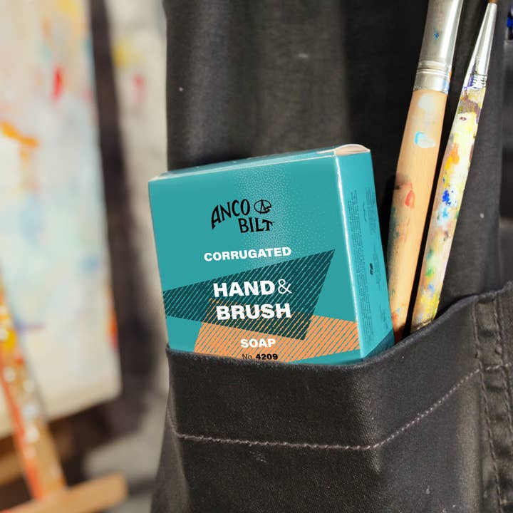 Anco Bilt - Wholesale Bar Soap - Corrugated Hand & Brush Soap - Regular Size - 2 Bars4