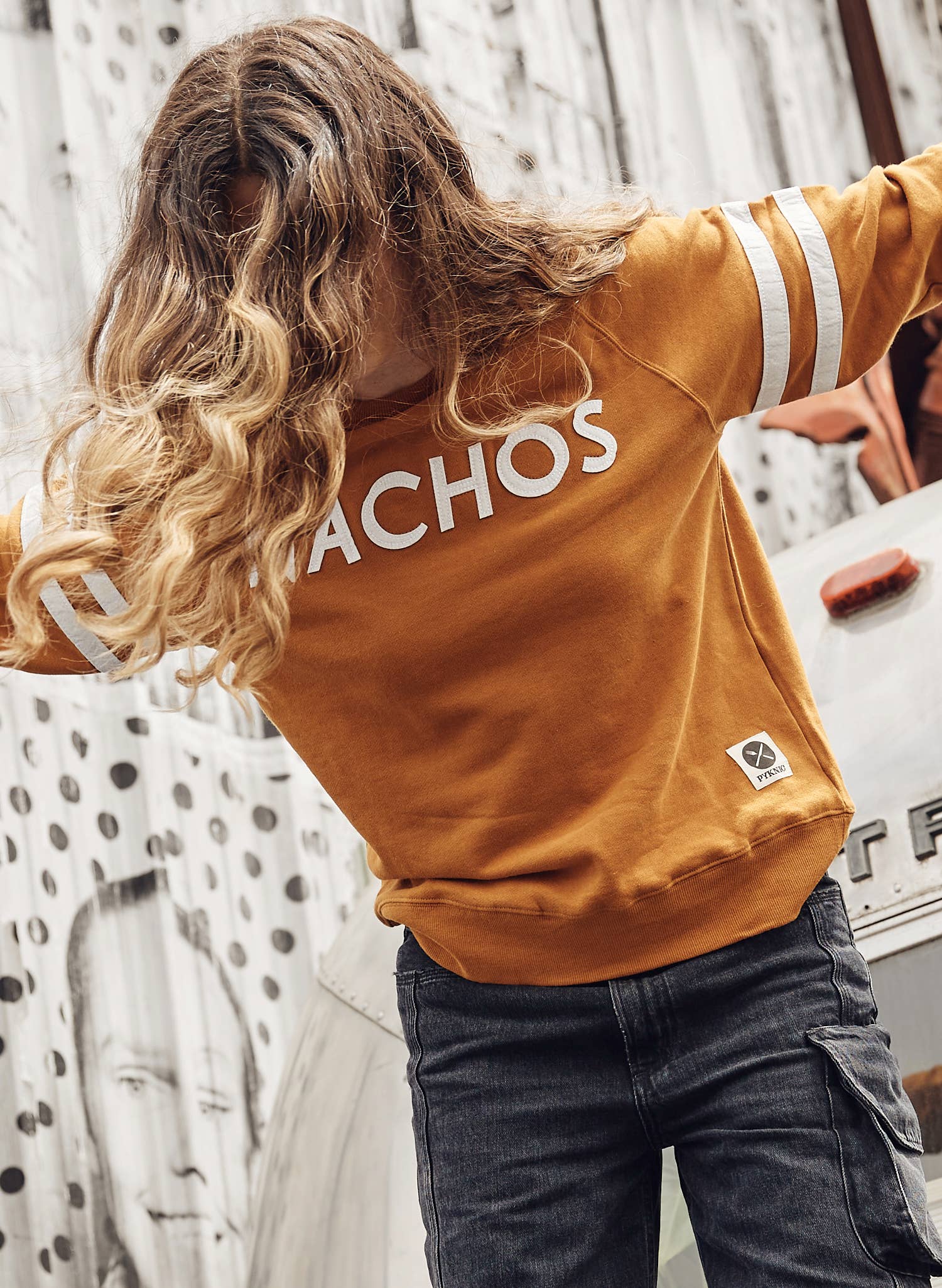 Pyknic - Wholesale Grafisch sweatshirt - Uniseks - Nachos sweatshirt met ronde hals1