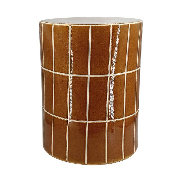 Jojo brown side table D33 H44cm for wholesale by Opjet Paris