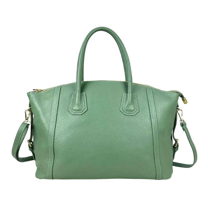 Chenson & Gorett - Wholesale Top Handle Bag - Women's - Small Model Italian Leather Bag for Women. Promo13