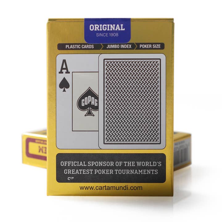 Cardshouse - Wholesale Playing Cards - Copag Texas Holdem Poker Cards (Black)3