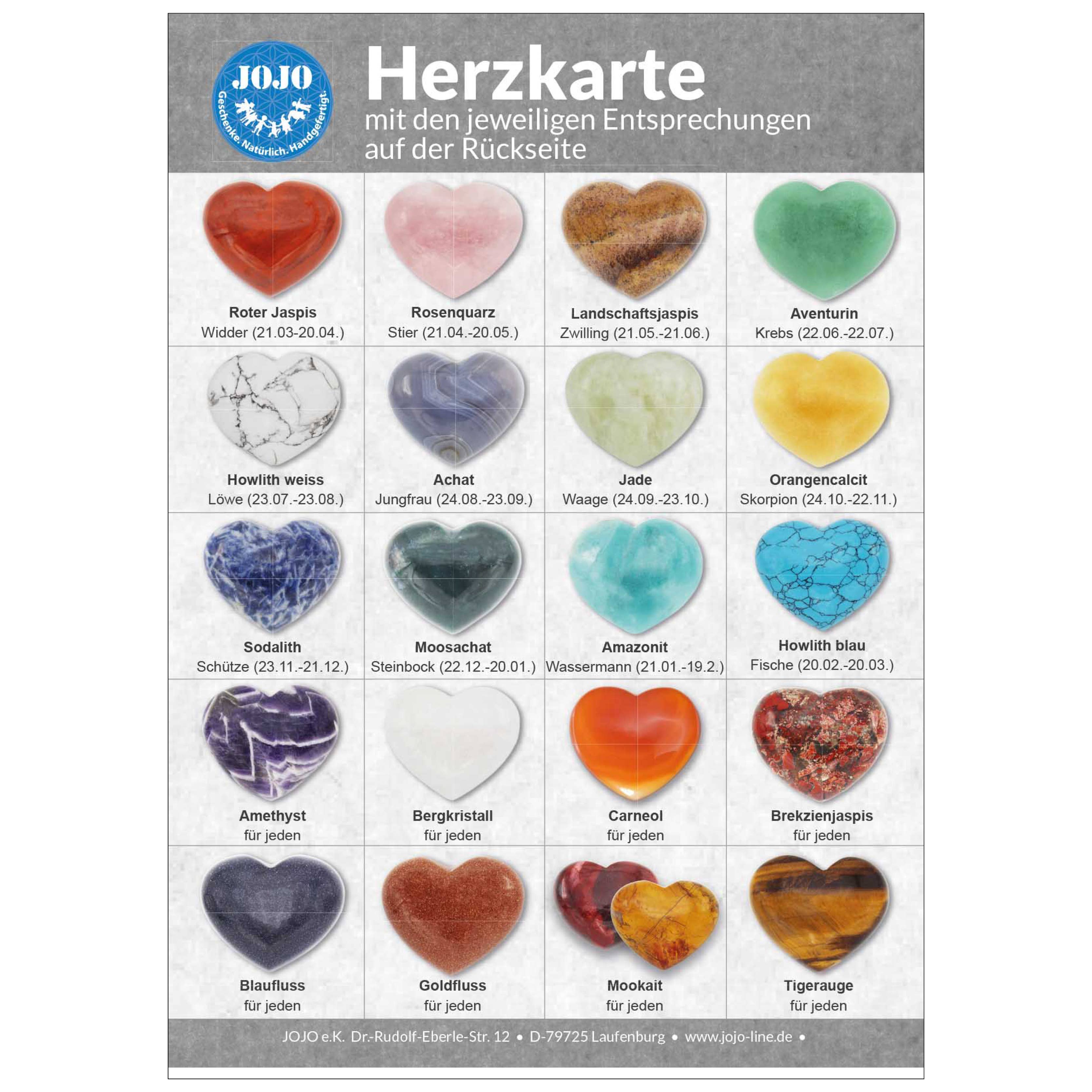 JOJO Geschenke – wholesale Andlig sten/kristall – handgjorda hjärtan i ädelstenar1