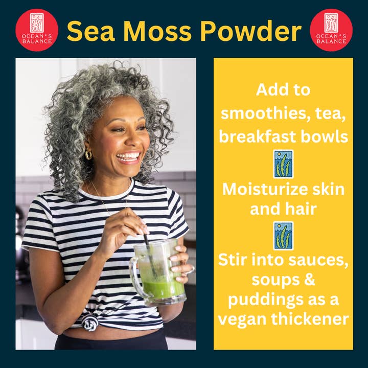 Ocean's Balance - Wholesale Protein/superfood powder - Sea Moss Powder2