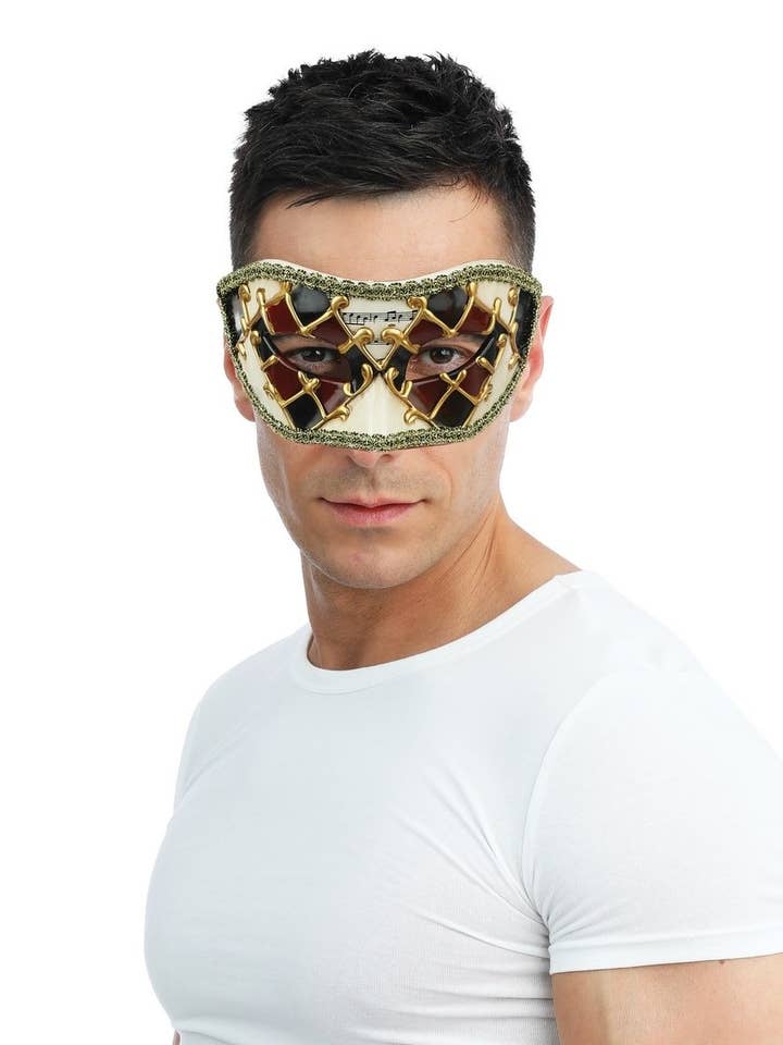 P'tit Clown - Wholesale Costume - Men's - Venetian Wolf - Man0