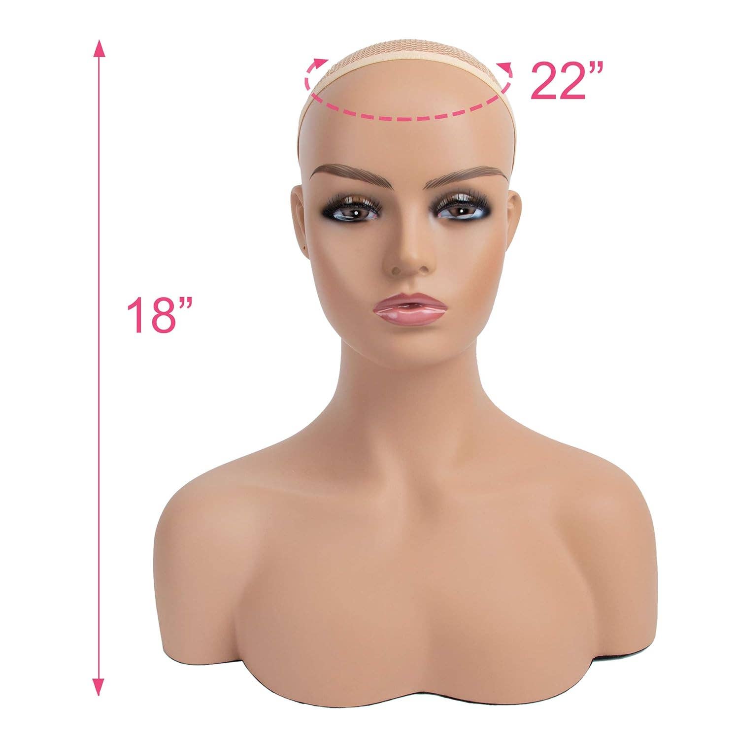 A1 PACIFIC INC. – wholesale Mannequin – Realistic Mannequin Head Bust Wig Display and Styling23