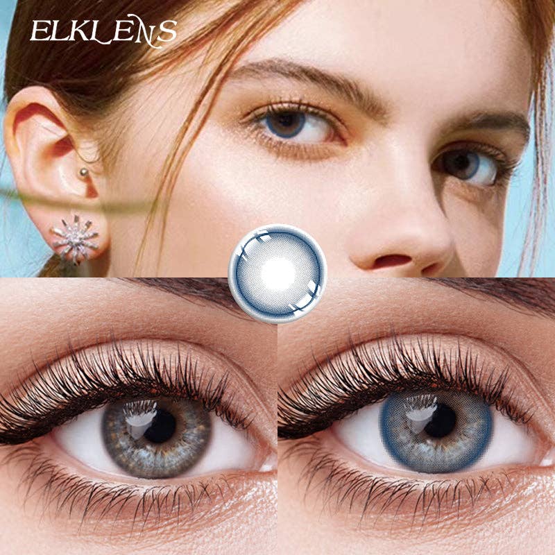 ELKLENS - Wholesale Contact Lenses - ELKLENS Foggy Ice Grey Colored Contact Lenses1