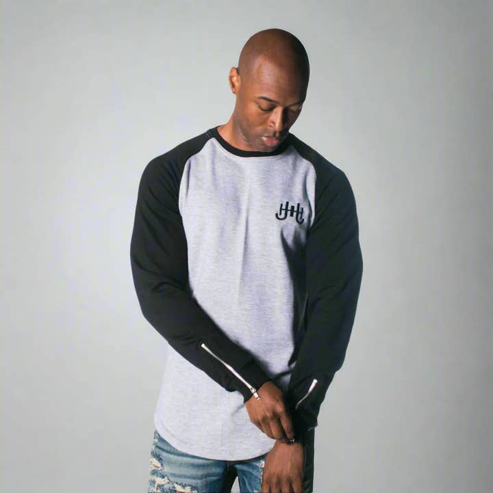 Sweatshirt à imprimé diamant JH pour la vente par J.HINTON