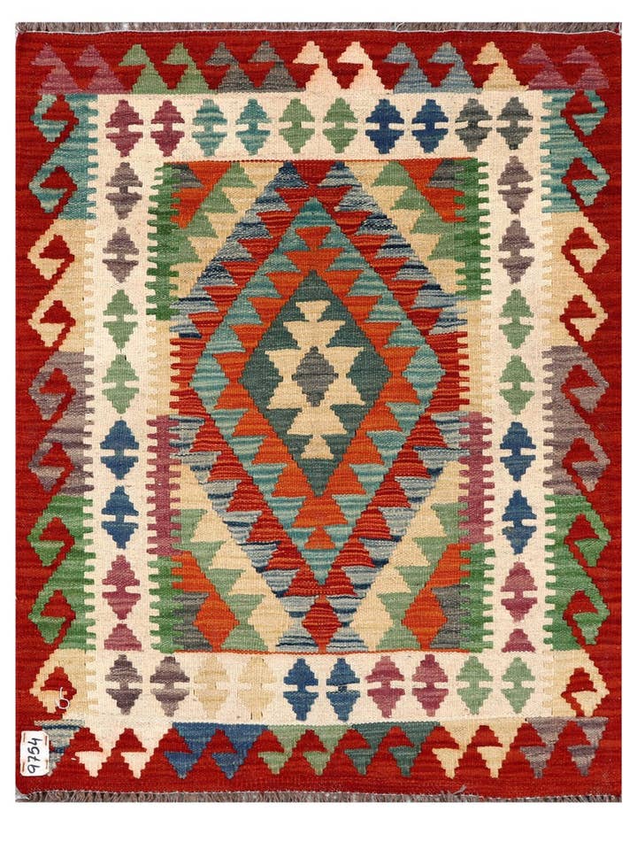 Tappeto Kilim Maimana Afghanistan - 108 x 84 cm per la vendita all'ingrosso da parte di Imaco Rugs