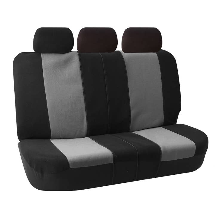 Premium-Sitzbezüge aus Stoff — hinten grau für den Großhandel von FH GROUP