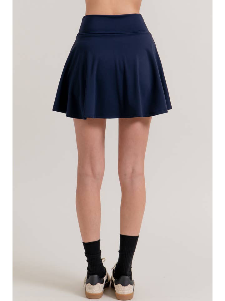 Active Basic | Active USA - Wholesale Athletic Skirt - Women's - Flare Workout Mini Skirt2