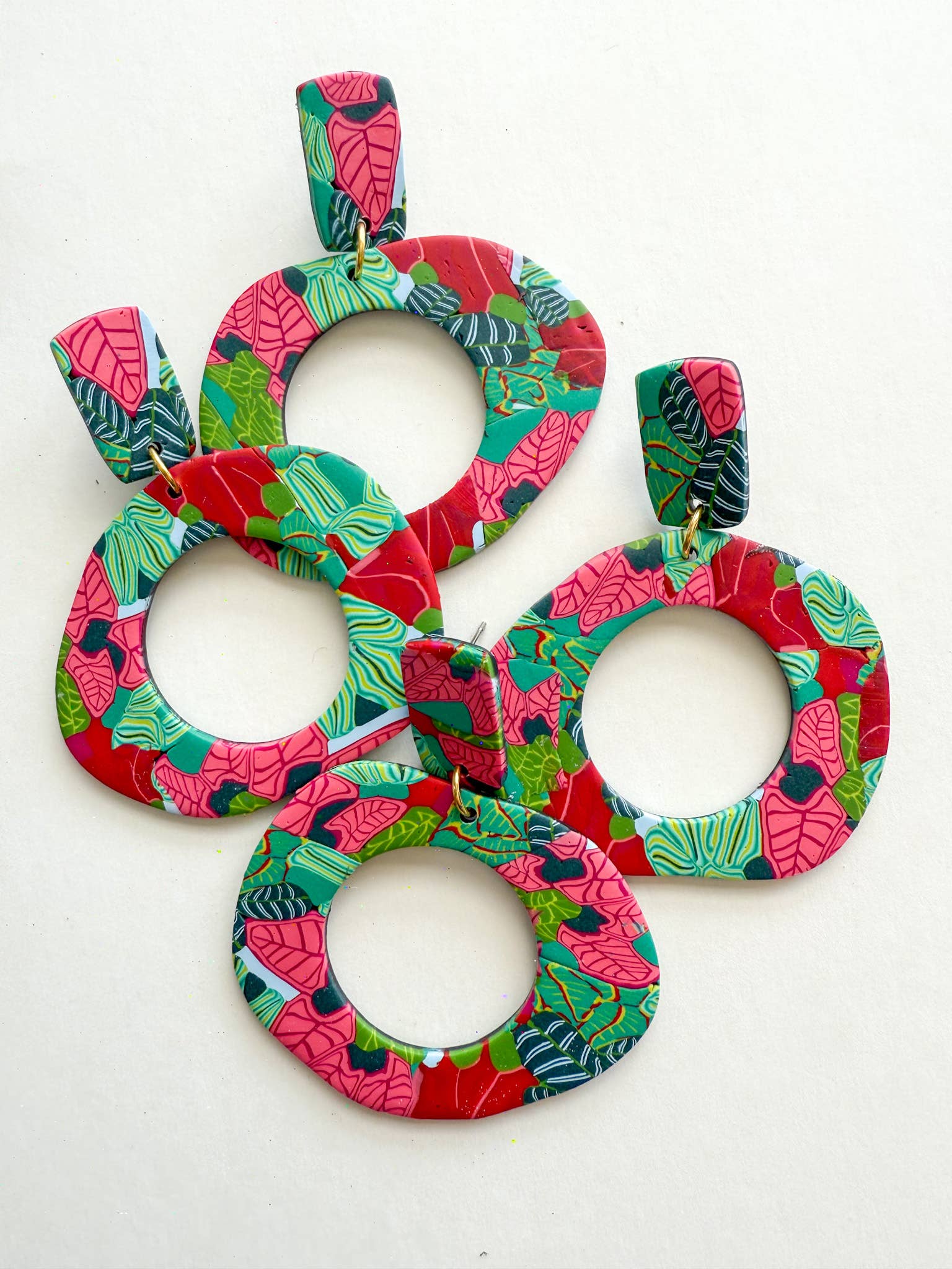 Noble Fawn Jewelry - Wholesale Hoop Earrings - Bella Hoop Tropics