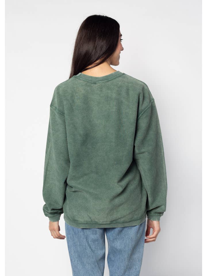 The Original Corded Crew in Green for wholesale on Faire2