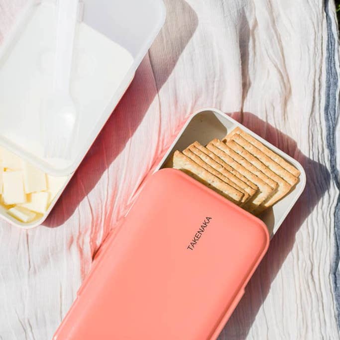 TAKENAKA Bento Box - Wholesale Lunch Bag/Box - Bento Bite Dual Box - Made of Recycled Plastic Bottles13