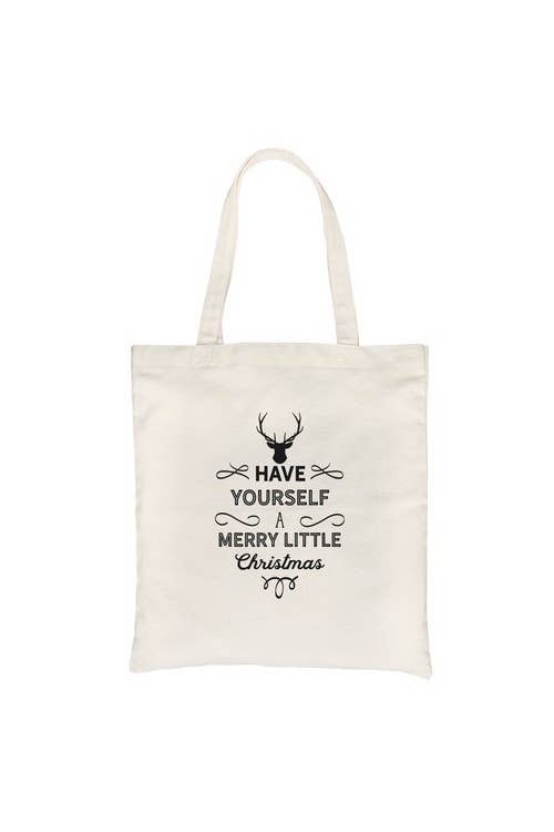 365 In Love - Wholesale Tote Bag - Women's - Have Yourself A Merry Little Christmas Canvas Bag1