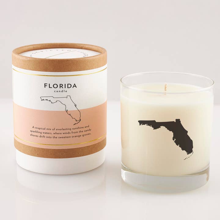 Florida State Soy ljus för wholesale av Scripted Fragrance
