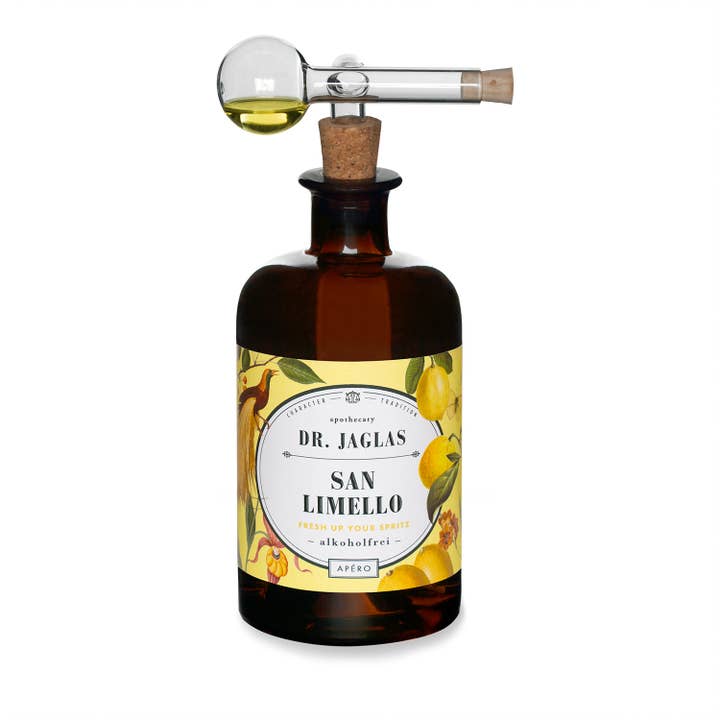 Dr. Jaglas - Wholesale Non-Alcoholic Aperitif/Mocktail - San Limello, alcohol free + packaging7