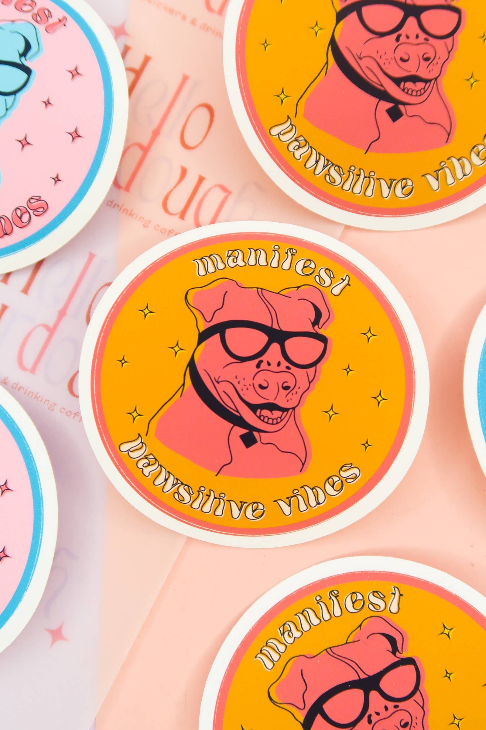 Hello Sourdough - Wholesale Sticker - Pitbull Charity Donation Sticker3