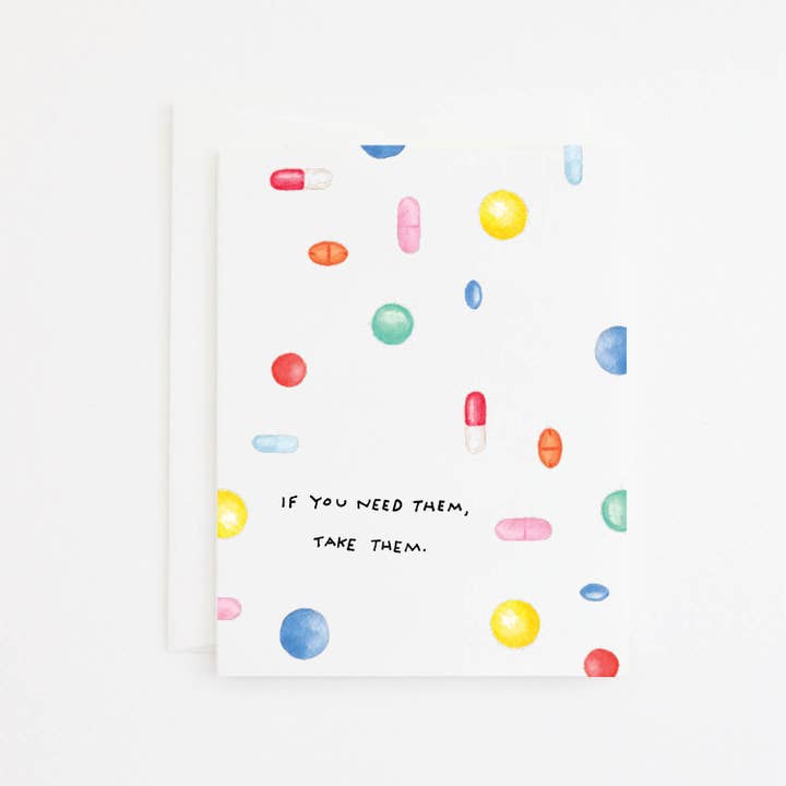 Pills Card for wholesale by Party Sally