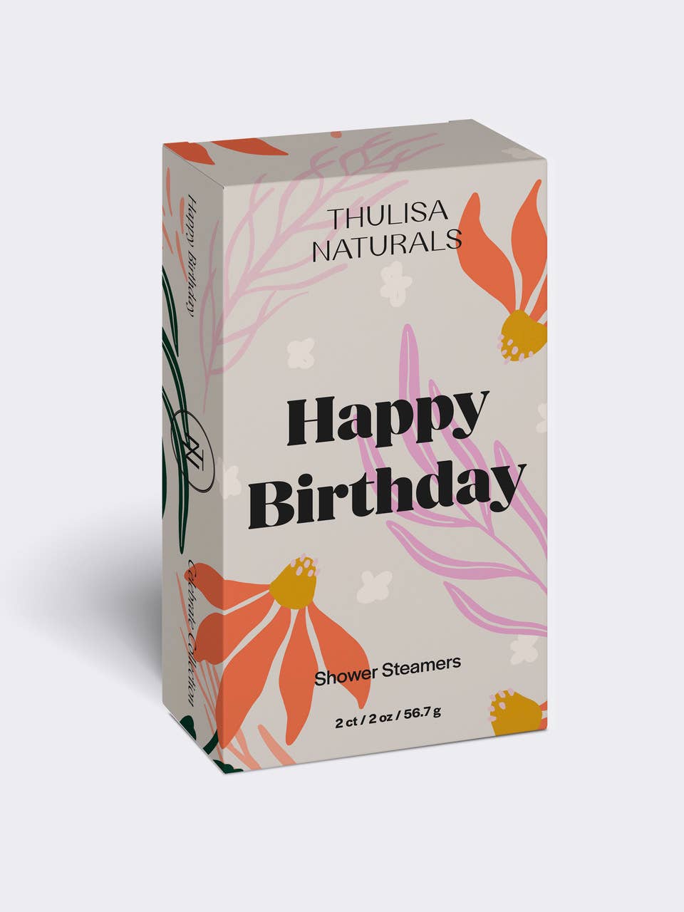Thulisa Naturals | Bath + Body - Wholesale Shower Steamer/Bomb - Shower steamers | Lavender geranium | 2 pack Happy Birthday6