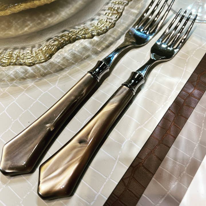 Placemat Mattola Big Crocodile Rectangular (17 x 13 in) for wholesale by Davanti/Vía Deco Home