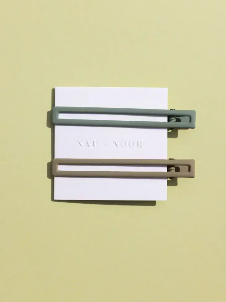 NAT + NOOR - Wholesale Hair Accessories Set - Women's - Leia | Alligator Hair Clips | Hair Pin | Assorted2