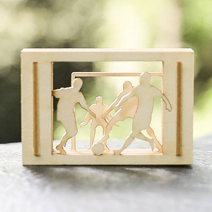 Football Silhoubox S - gift item for wholesale by SILHOUBOX