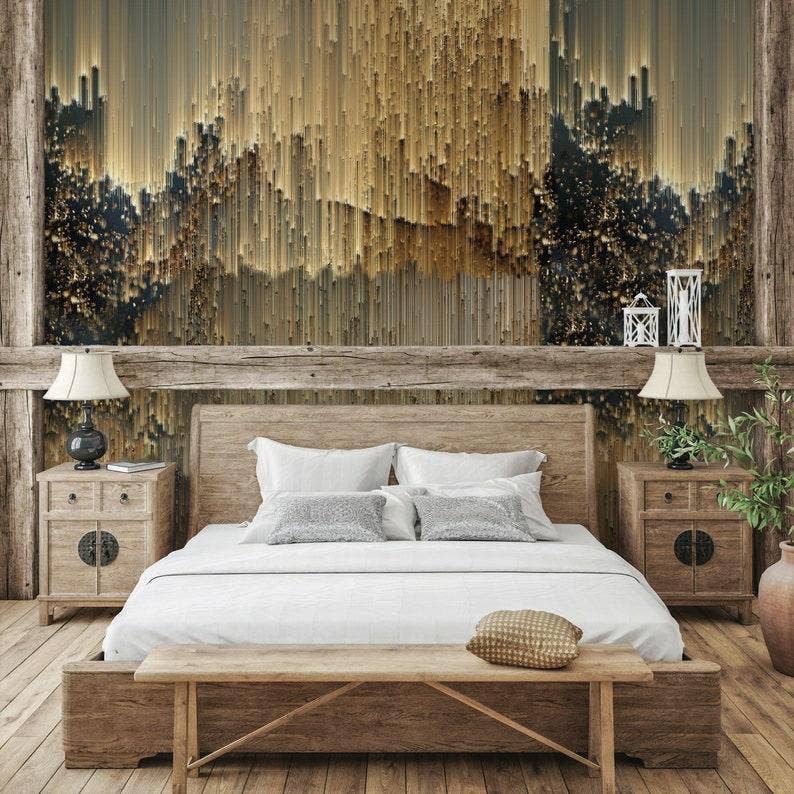 Wallpapers4Beginners - Wholesale Wallpaper - Carta da parati di lusso oro extra large4