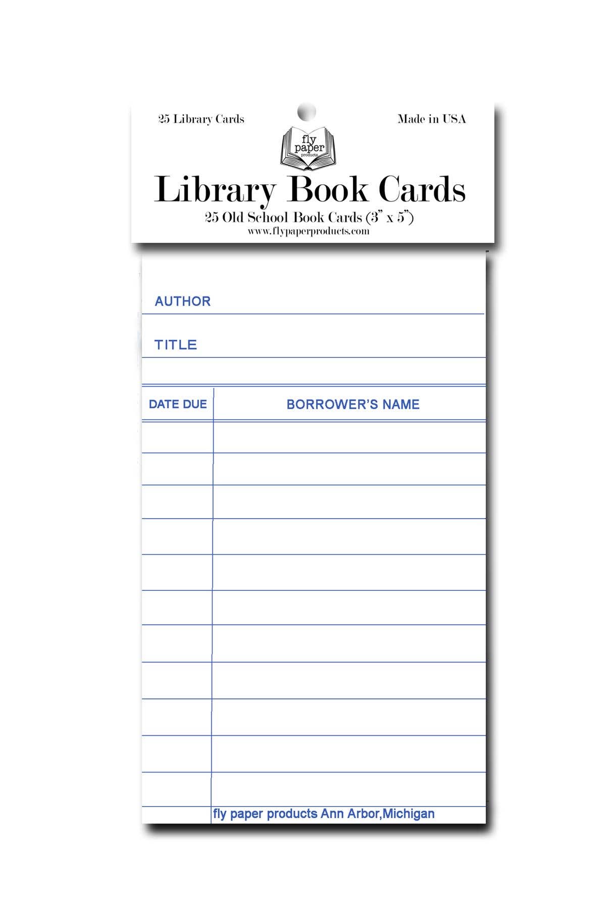 Fly Paper Products - Venta al por mayor Conjunto de papelería y tarjetas - Paquete de 25 tarjetas de biblioteca de nostalgia vintage surtido1