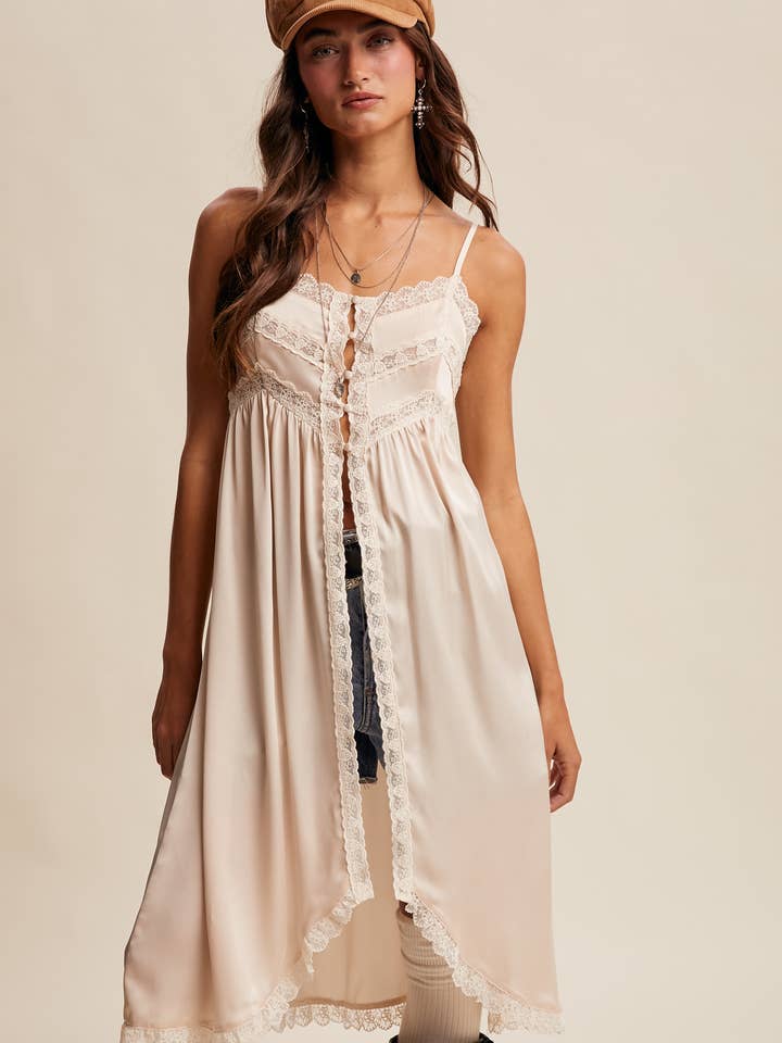 Maxilinne med spetskant LVT023 för wholesale av Listicle