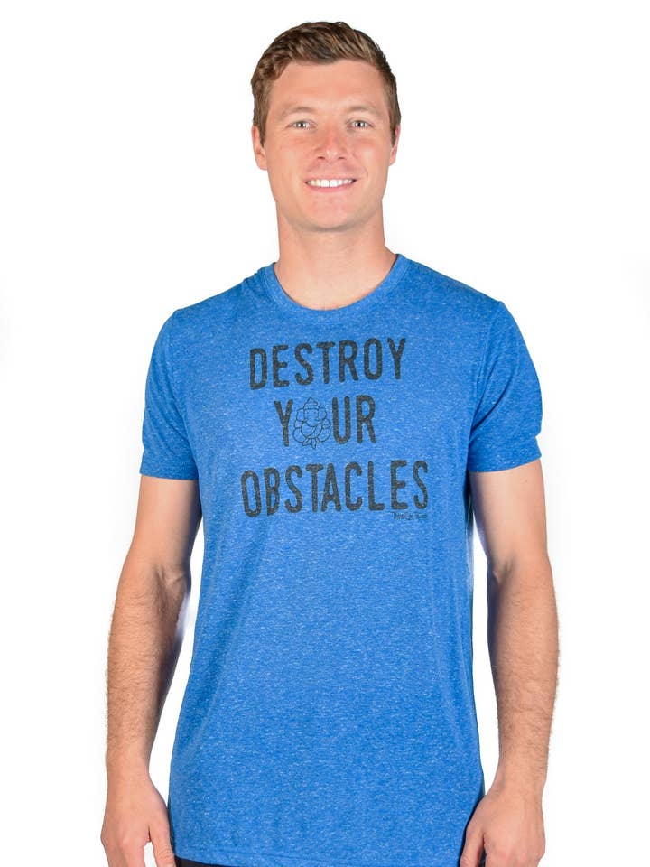 Détruisez vos obstacles avec le col rond en lin mélangé pour la vente par Third Eye Threads