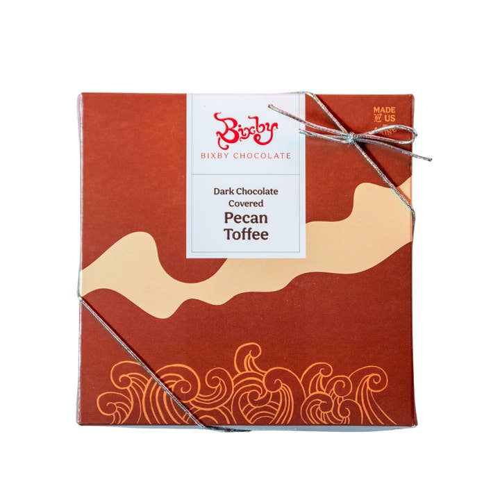 Bixby Chocolate - Wholesale Chocolate Box - Dark Chocolate Toffee Gift Box