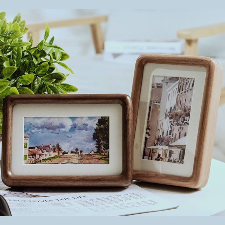 Longmo Art - Wholesale Picture Frame - ORBIS-Picture Frame,4 sizes Round Corner Solid Wood4