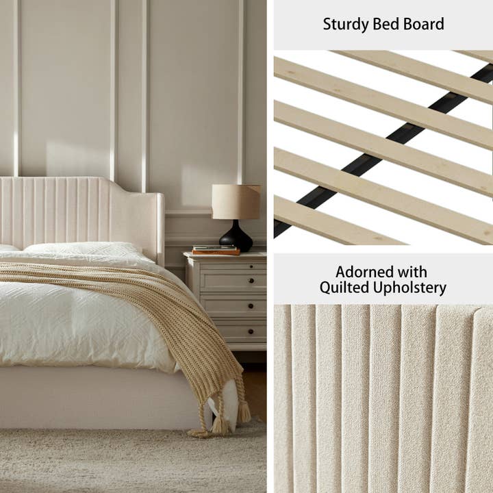 Karat Home - Wholesale Bed - Stuart Hydraulic Lift Up Platform Queen Bed21