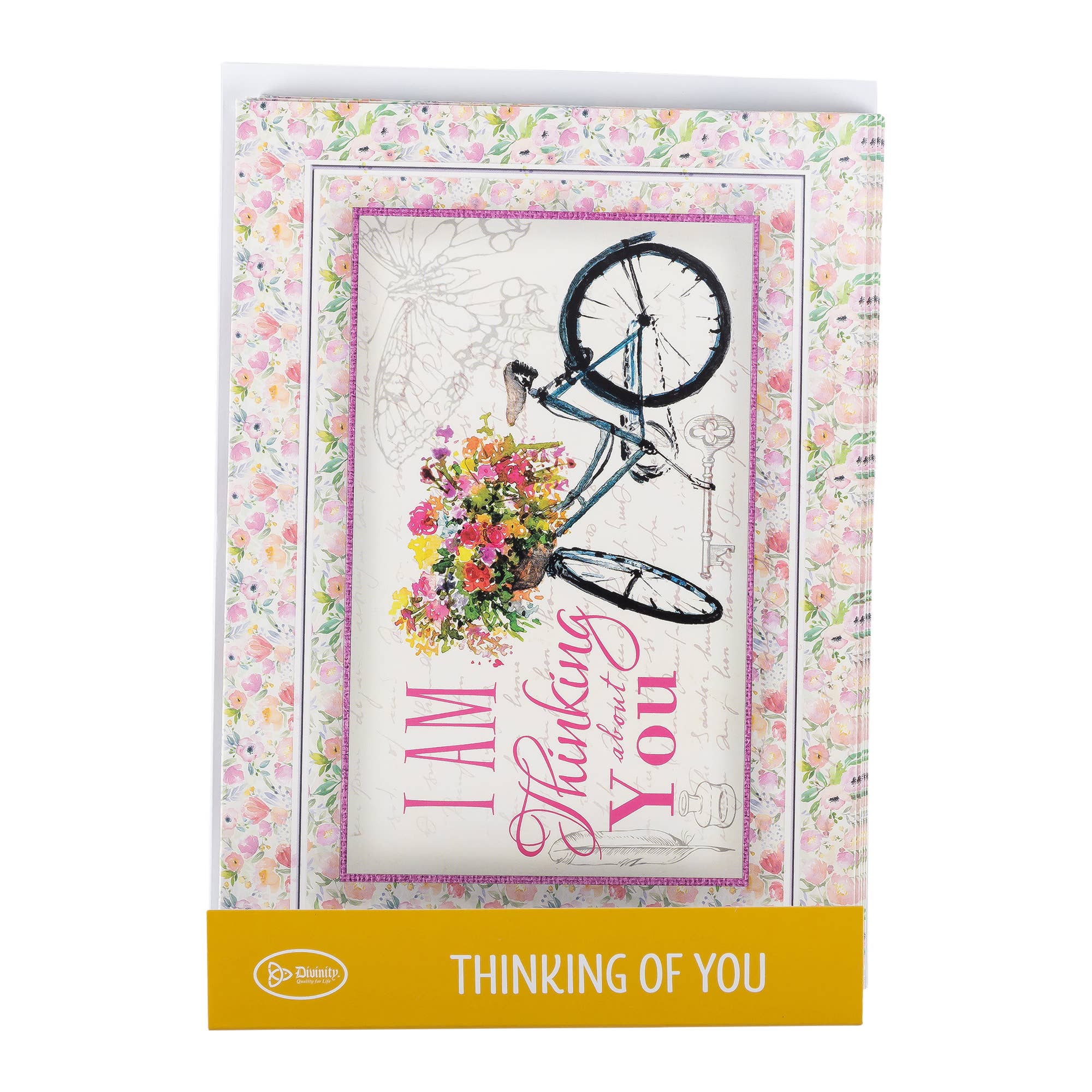 Divinity Boutique - Wholesale Thinking of You Card - Single Cards: Thinking of You, Jeremiah 29:11 (Set of 6)5