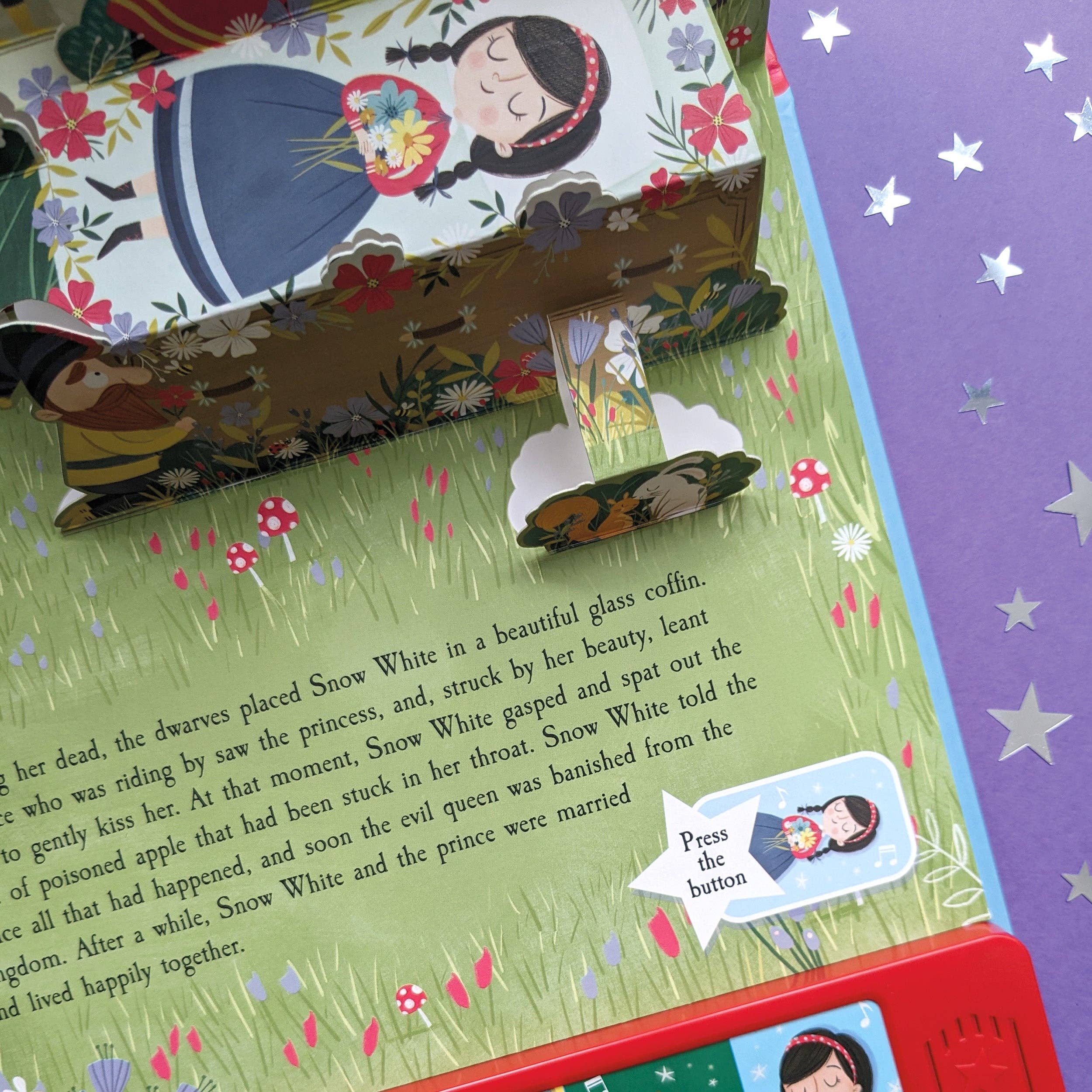 Robert Frederick Ltd - Wholesale Preschool Book (3-5) - Snow White - Children’s Pop-Up Sound Book3
