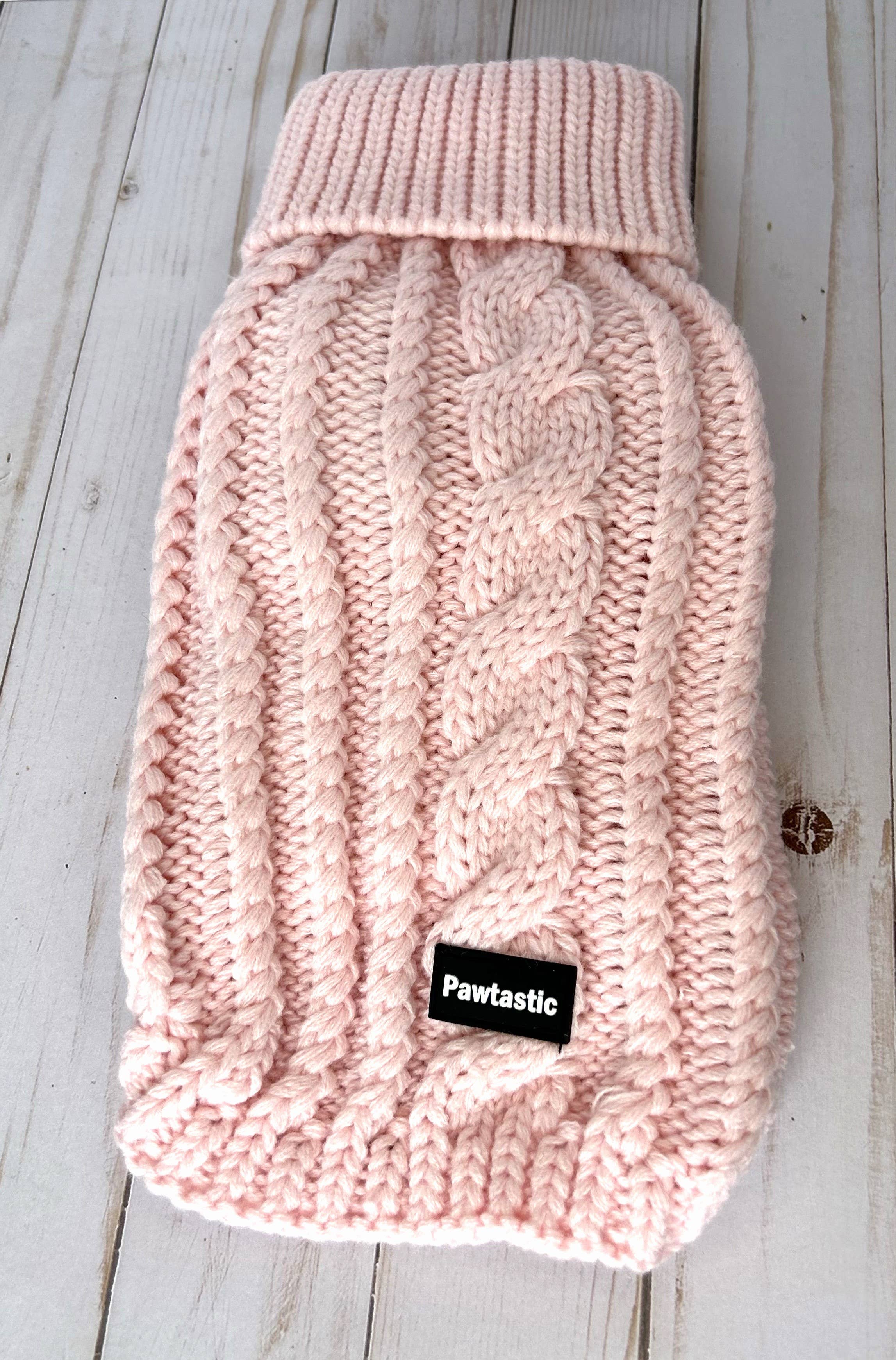 Pawtastic Bandanas - Wholesale Pet Sweater - Dog - Cable Knit Sweaters for Pets0