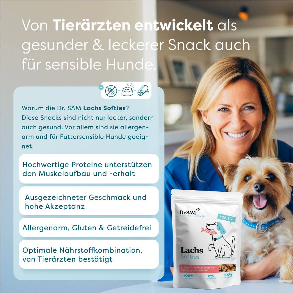 DrSAM - Wholesale Pet Treats - Dog - Salmon Softies healthy treats for dogs4