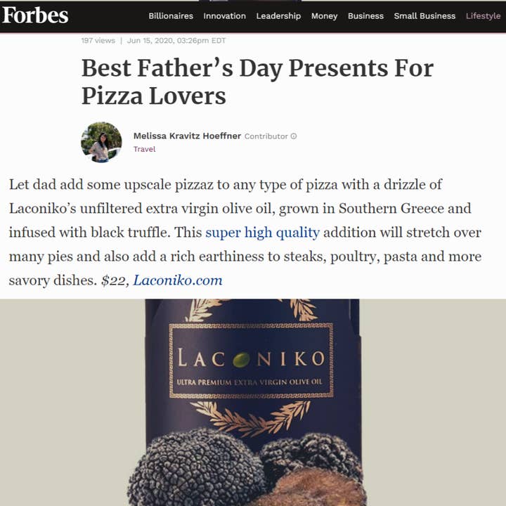 Laconiko - Wholesale Olive Oil - Laconiko Black Truffle Extra Virgin Olive Oil2