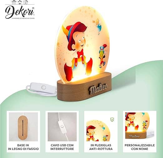 Dekori - Wholesale Accent/Desk Lamp - Pinocchio Table Light3