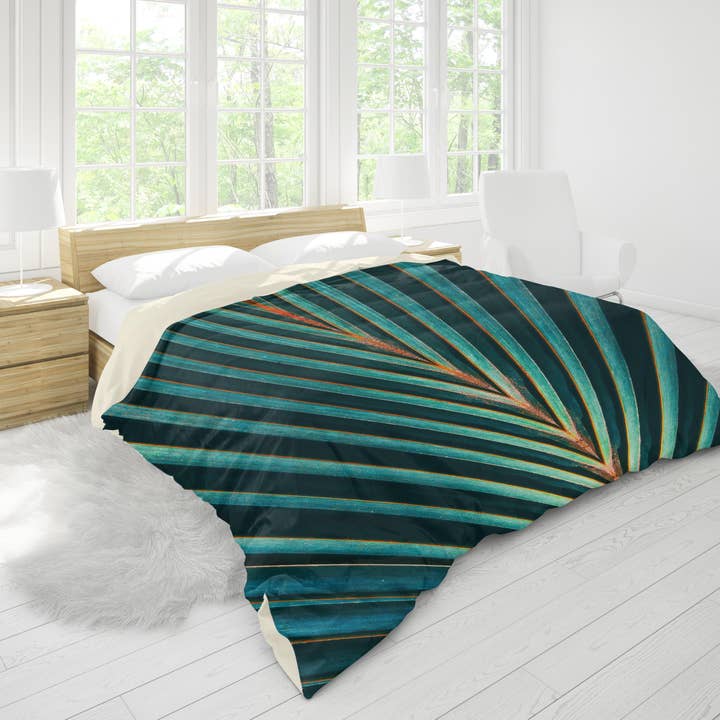 3D Green Leaves Quilt Cover Set Bedding Set Pillowcases 28 for wholesale by Jess Art Decoration