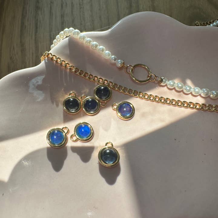 Honeycat Jewelry - Wholesale Individual Charm/Pendant - Color Changing Mood Stone Charm (for charm bar!)4