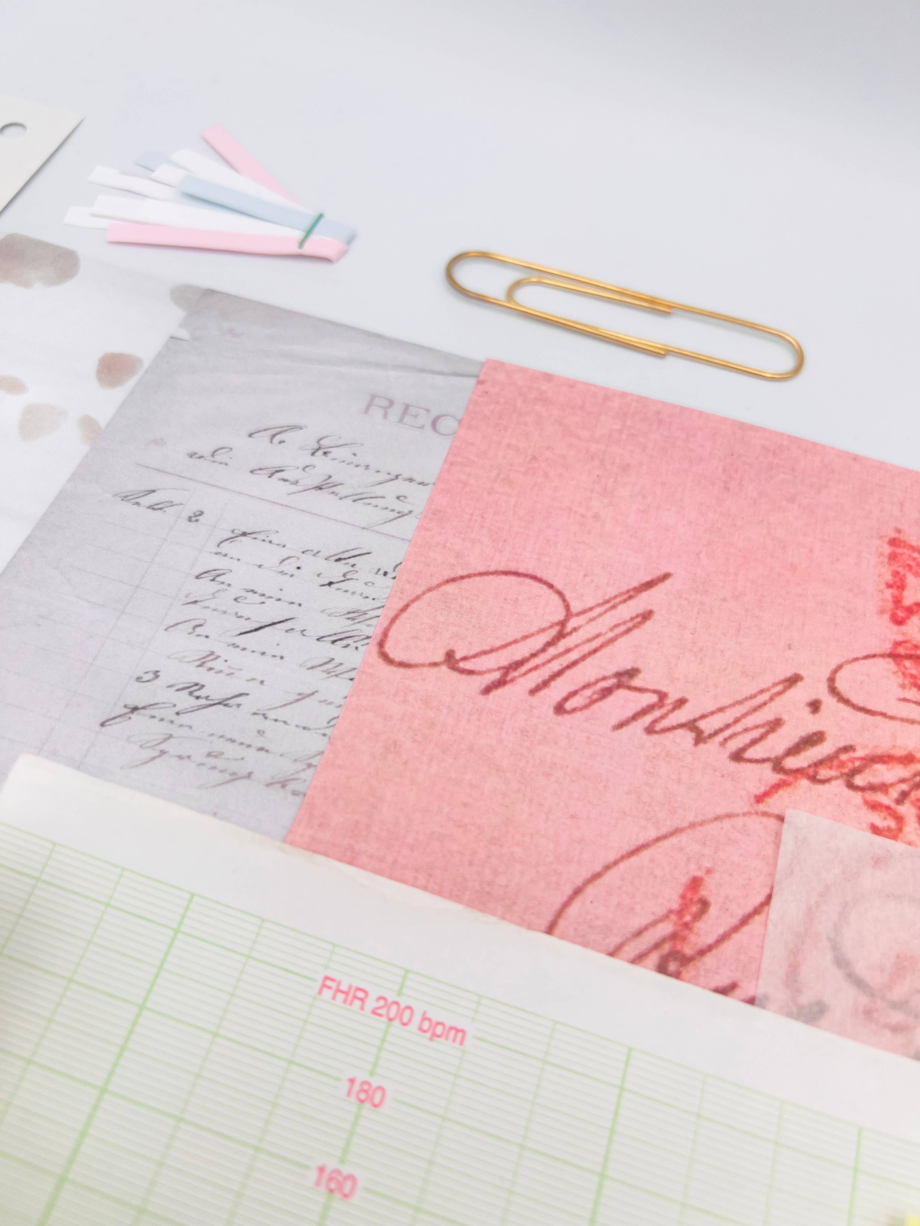 HELLO ARTIST DIY - Vente Kit de bricolage - Kit de scrapbooking vintage n°34