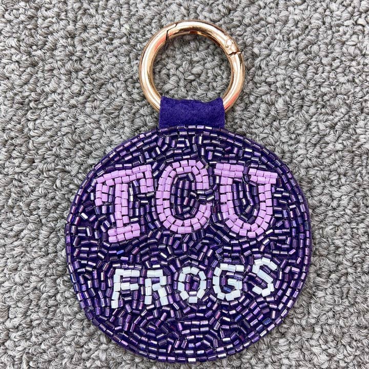 TCU frøer nøglering for engroshandel hos Treasure Jewels Inc.