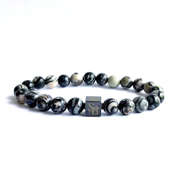Black Silke Stones för wholesale av Stoney Bracelets