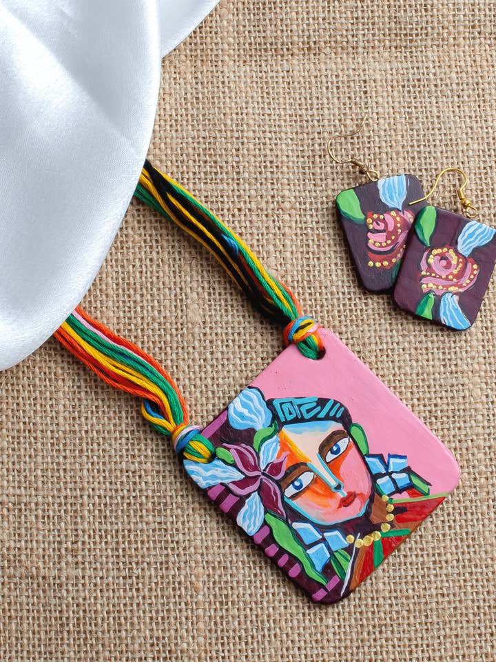 Mystical Jewelry Set | Clay Jewelry | Summer Jewelry for wholesale by Cordelia Kraft