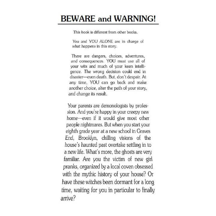 Choose Your Own Adventure - Wholesale Book - Kids - Eighth Grade Witch, Children's Book