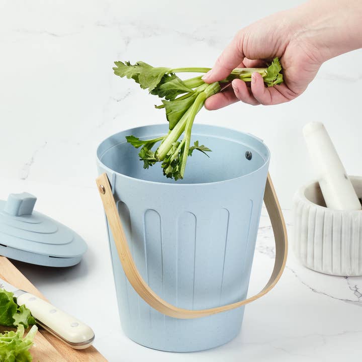 Bamboozle - Wholesale Kitchen tool/gadget - Compost Bin - Martha Stewart - .7 Gal Cap. - Dishwasher Safe5