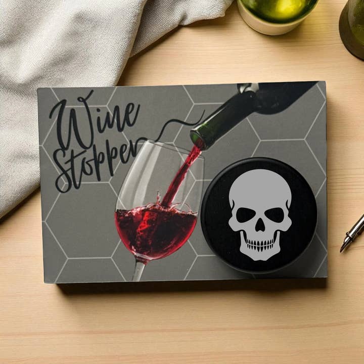Skull | Wine Stopper for wholesale by Corksee