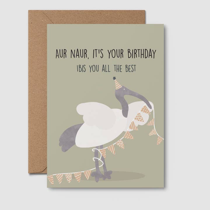 Quokka the Rocker - Wholesale Birthday Card - Aur Naur It’s your birthday - Funny Australian Greeting Card
